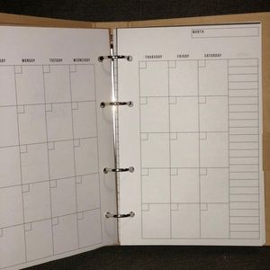🍍 mini planner binder